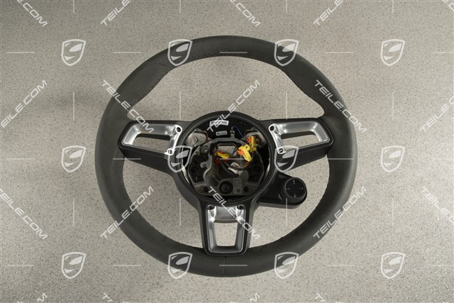 GT Lenkrad, Alcantara, Schwarz / Sport Chrono Paket Plus