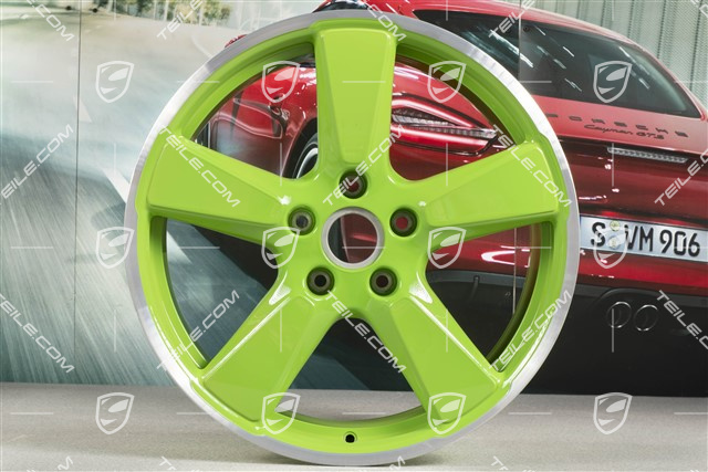 20-inch wheel, Sport Classic, 9,5J x 20 ET65, Lizard green