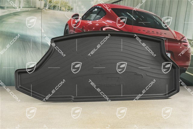 Luggage compartment liner rear