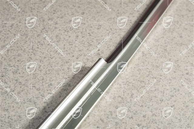 Zierleiste für Türverkleidung, Aluminium eloxiert, Coupe, L