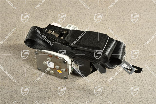 Seat belt, front, black, USA, R