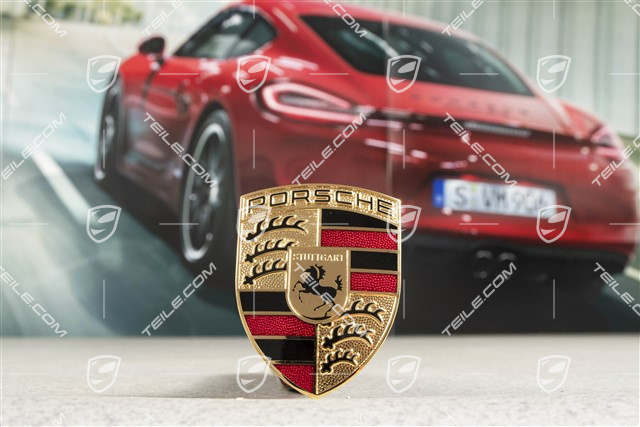 Porsche bonnet badge, crest (1994-2008)