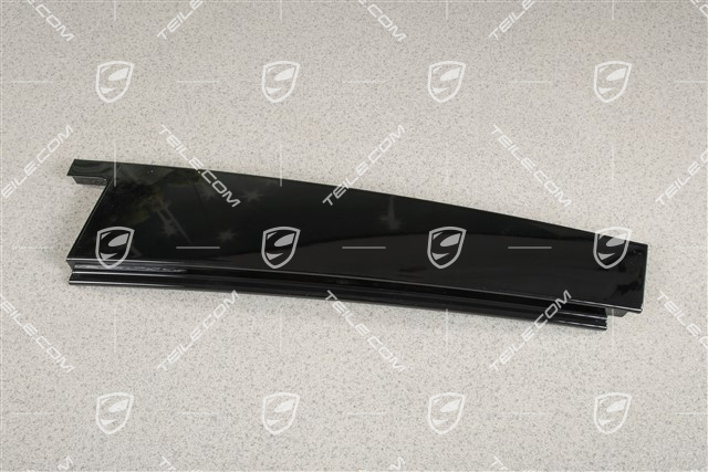 B-pillar outer cover, Black, R