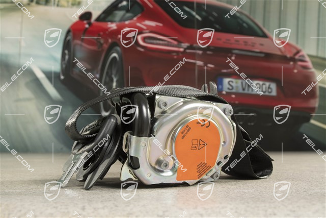 Hintere Sicherheitsgurt, Schwarz, R