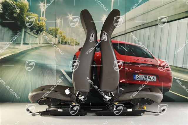 Sitze, el. einstellbar, Leder, achatgrau, Satz, L+R