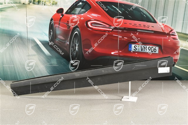 Listwa drzwi przednich, czarny mat, R