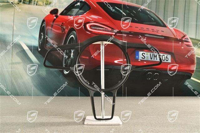 Blende, Sportlenkrad, Spyder, Schwarz
