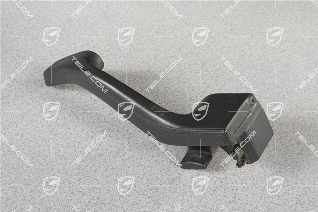 Haltegriff, Leder, schwarz, R