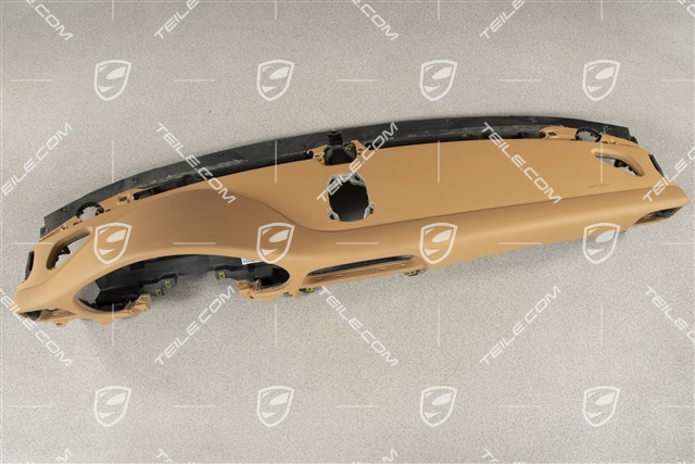 Schalttafel Oberteil, Kunstleder, Sandbeige, Sport Chrono