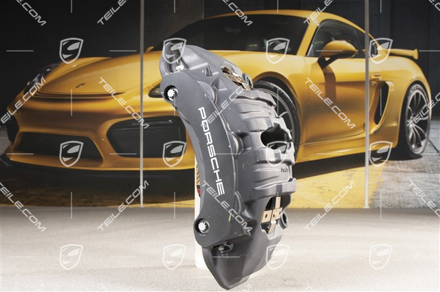 Fixed caliper, front axle, Black, R