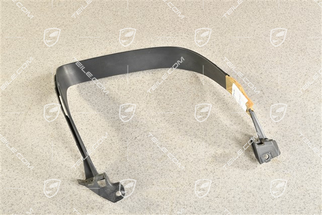 Heckstoßstange Abgasanlage Auspuffblende / Endrohrblende, Schwarzmatt, R