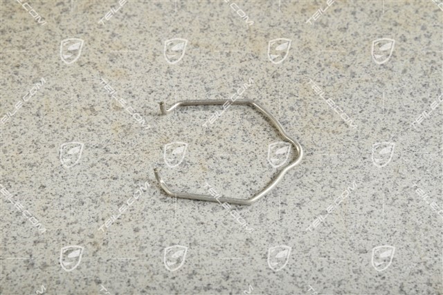 Latching spring clip cooling system hoses Latching spring clip cooling system hoses