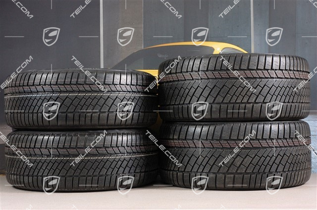 19-inch TURBO II winter wheel set, wheels 9J x 19 ET60 + 10J x 19 ET61 + NEW Continental winter tyres 255/45 R19+285/40 R19, with TPMS