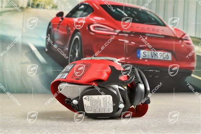 Sicherheitsgurt, vorne, Indischrot, L