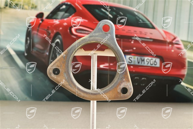 GT3 / GT3 RS, Flansch zwischen Mittelschalldämpfer und Schalldämpfer, Unten, L=R