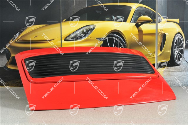 Rear deck lid (engine lid), complete, C2 / C4 / 4S / Targa