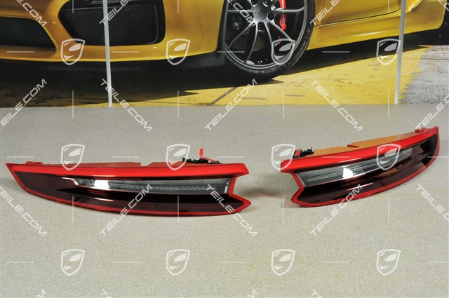 Rear light, dark, set L+R