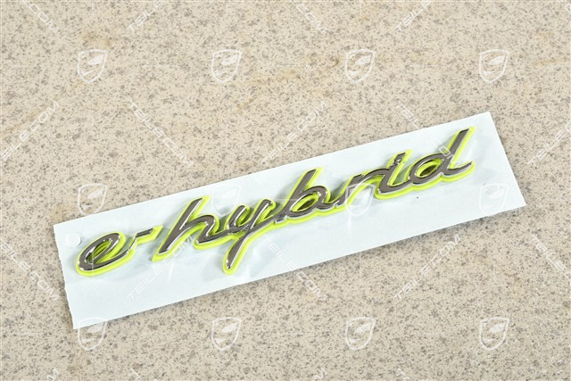 "e-hybrid" Schriftzug / Emblem, seitlich, R