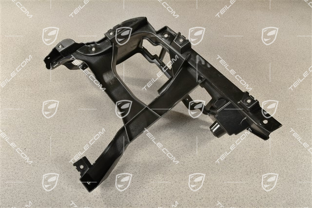 Holding / support rail, rear bumper,  lateral, R