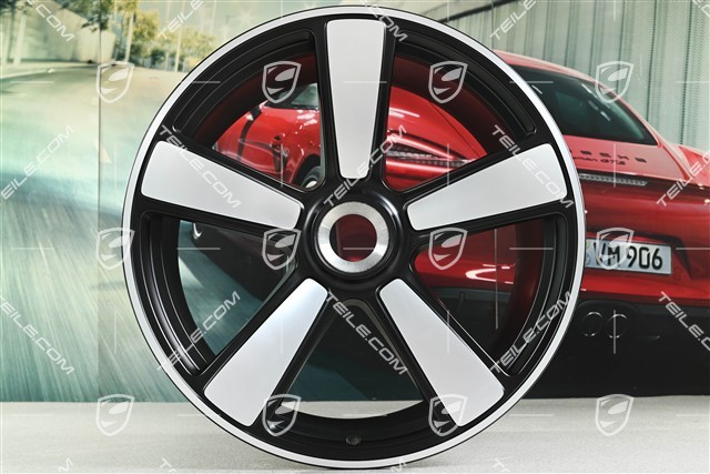 21" Felga Sport Classic, 12J x 21 ET63, czarny satynowy półmat
