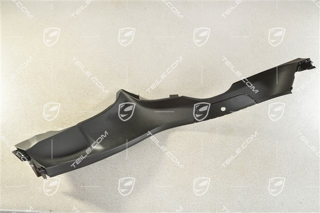 Einstiegverkleidung, Hinten, Unten, Schwarz, R