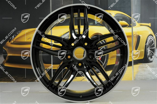 20-inch wheel, Sport Design, 11J x 20 ET70, black high gloss