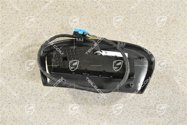 Vordersitz, Abdeckkappe, Schwarz, L