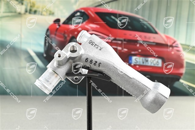 GT3, Króciec / flansza układu chłodzenia