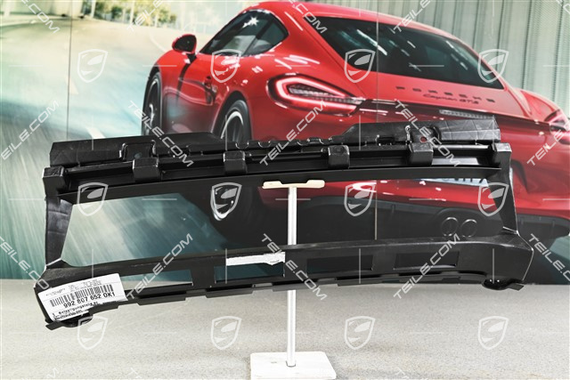 Wylot / wentylacja w zderzaku, czarny mat