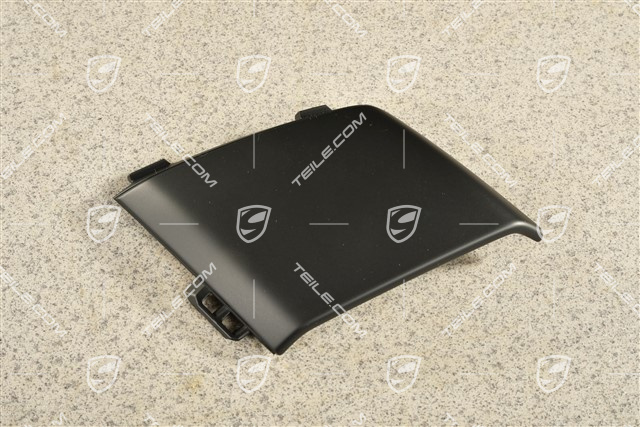 GTS / Sport Design, Air inlet / duct / guide cover, lateral, Black matte, R