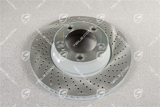 Brake disc, central lock, Carrera S/4S/GTS, R