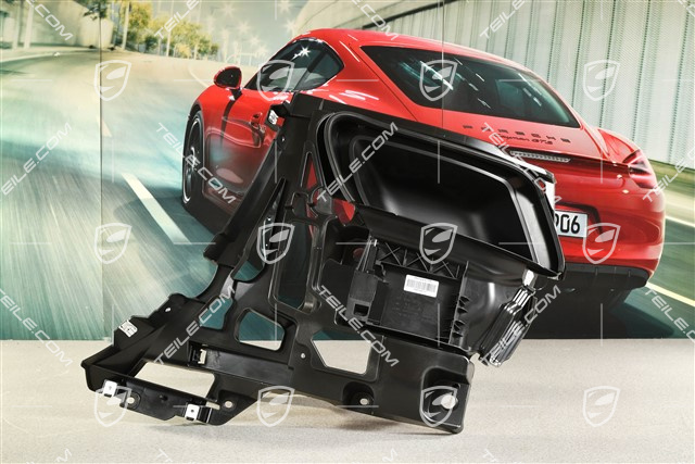 Turbo, Stoßstange hinten Halteleiste / Halteschiene, Führung, R