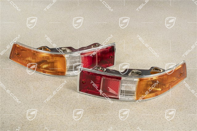 Lampy tylne, Original Porsche Classic, SWB, wersja EU, komplet L+R