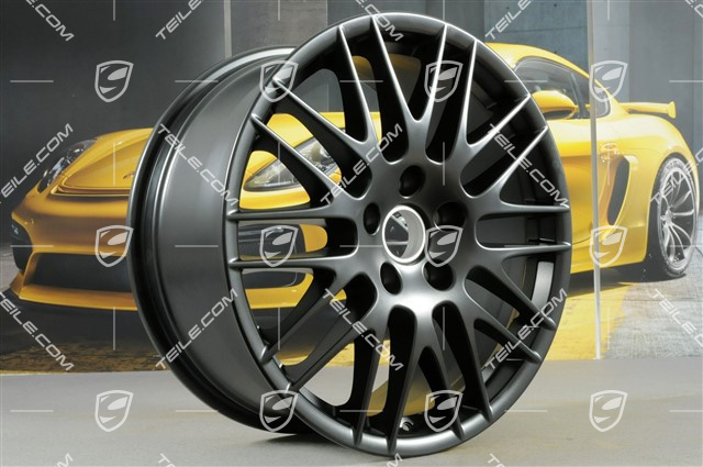 20" Komplet felg RS Spyder, 9J x 20 ET57, czarny satynowy półmat