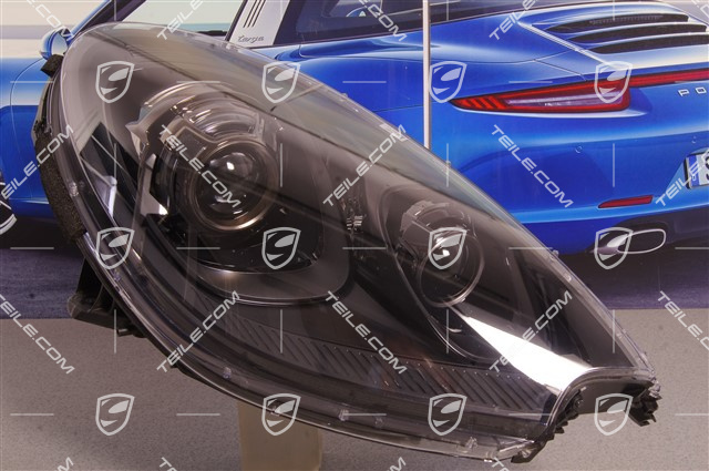 Xenon Scheinwerfer, schwarz, R