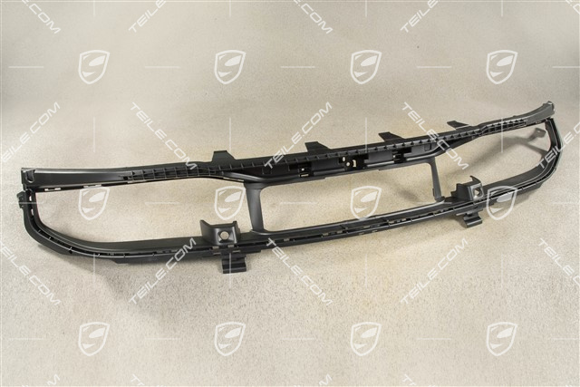 Grille, Center, Matt black