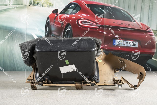 Schowek, tył, Beżowy, L