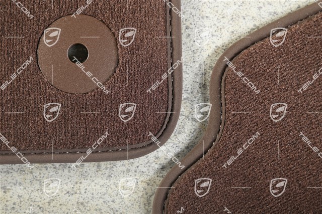 Fußmatten, Velours, kurzer Radstand (Standard), Trüffelbraun