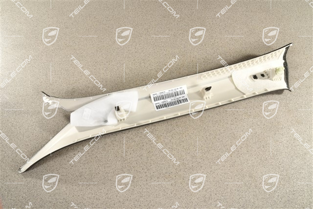 Verkleidung von A-Saüle, Alcantara, Schwarz, R