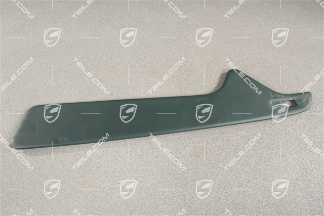 Boczek tapicerki drzwi, skóra, Cedar green, R