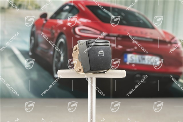 Power windows switch, Black matte