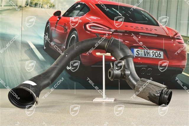 Charge air cooling system pressure pipe, R