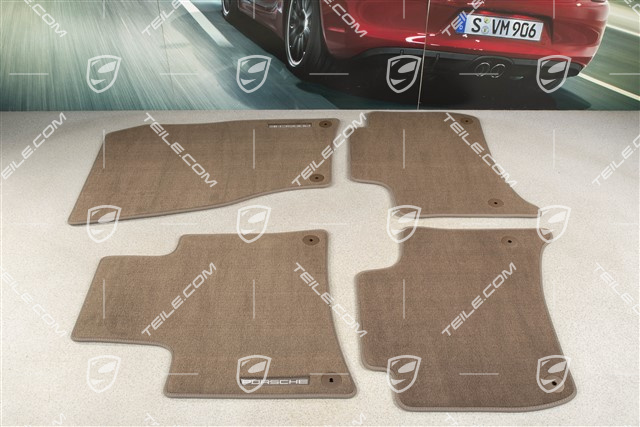Fussmatten Satz, Climatronic, Sattelbraun, LL