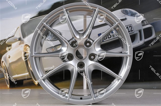 20" Felga, Carrera S III, lakier "brylantowy chrom", 9,5J x 20 ET45