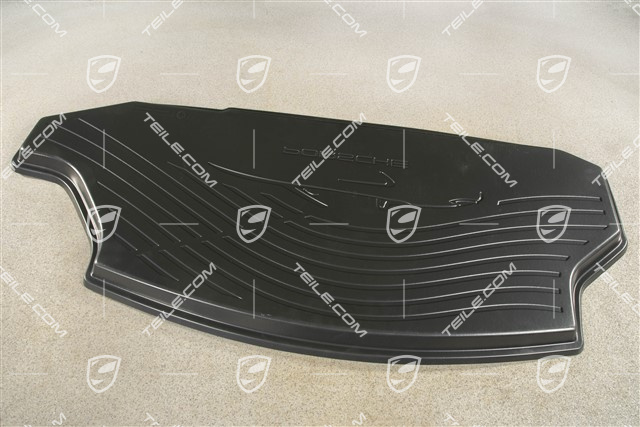 Luggage compartment liner rear