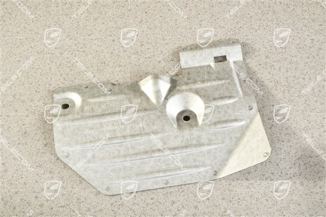 Abschirmblech, Ventildeckel, Turbo, L