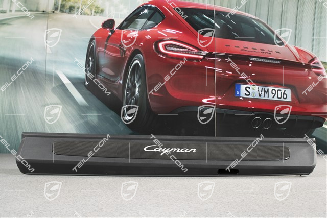 Blenden/Einstiegleisten, mit Beleuchtung, Carbon, "Cayman", Satz, L+R