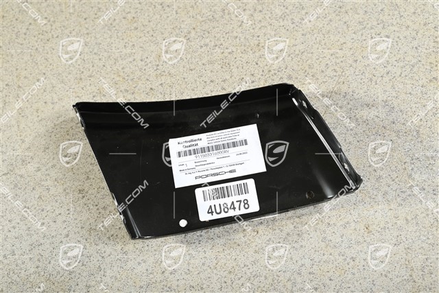 Bumper side plate, R