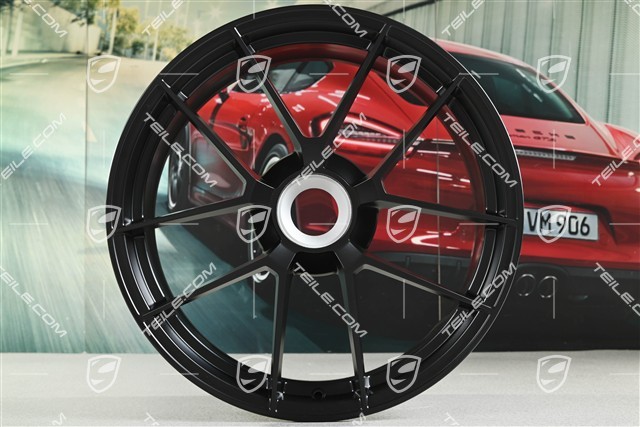 20" Felga "Carrera GTS", centralnie mocowana, 8,5J x 20 ET50, czarny satynowy półmat