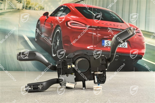 Steering column switch, headlamp washer, ACC automatic speed control, voice control